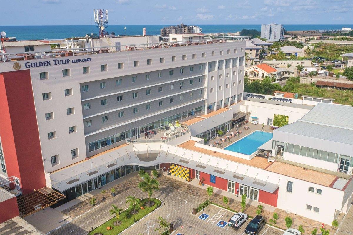 Golden Tulip Le Diplomate Hotell Cotonou Eksteriør bilde