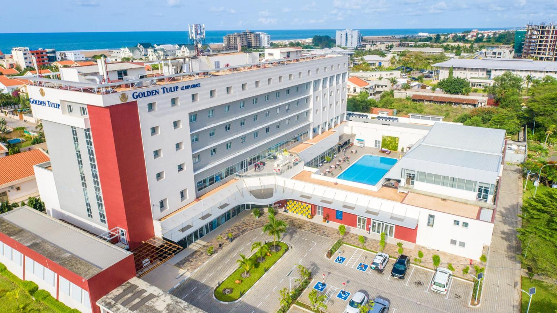 Golden Tulip Le Diplomate Hotell Cotonou Eksteriør bilde